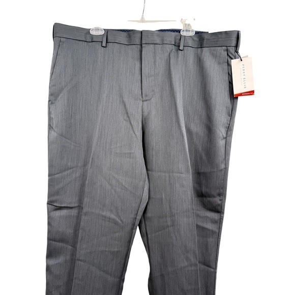 Perry Ellis Portfolio Men's Dress Pants 40X30 Old Money Career Corpcore Formal - Picture 6 of 13